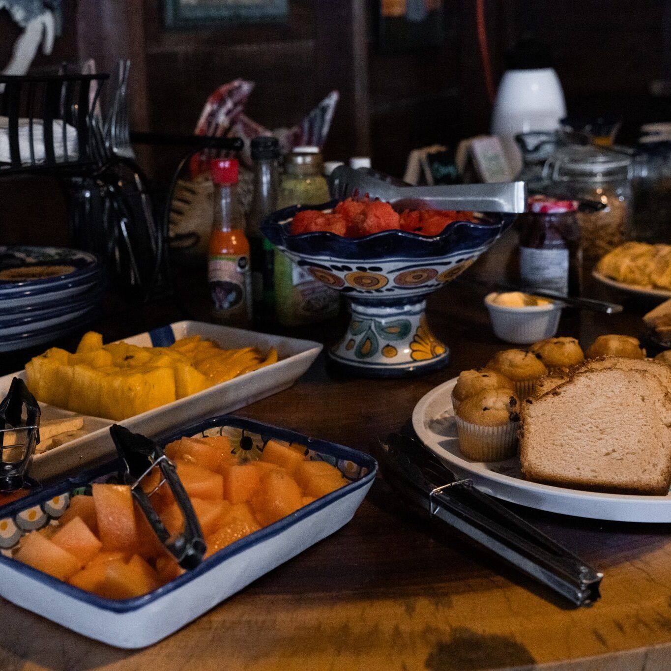 Breakfast Bar at Playa Sonrisa Mexico